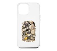 Custodia per iPhone 12 Pro Max White Lady - Elegante cocktail di mezzanotte