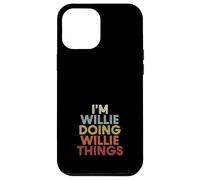 Custodia per iPhone 12 Pro Max Willie Name Willie Personalized Name First Given