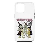 Custodia per iPhone 12 Pro Max Witchy Frog Club Midnight Only On Halloween Frog Coven