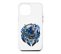 Custodia per iPhone 12 Pro Max Wolf Shirt Musicista & Musica Chiave di Violino DJ Chitarrista