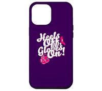 Custodia per iPhone 12 Pro Max Womens Kickboxer Boxing: "Heels Off, Gloves On"