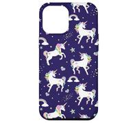 Custodia per iPhone 12 Pro Max Womens Kids Girls Pretty Unicorn Pattern