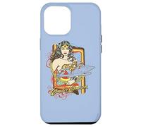Custodia per iPhone 12 Pro Max Wonder Woman and Invisible Jet