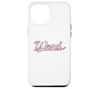 Custodia per iPhone 12 Pro Max Word. Urban Streetwear Retro Slogan Vintage Varsity