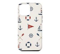 Custodia per iPhone 12 Pro Max Yacht Club, modello estetico europeo di viaggio costiero estivo