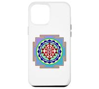 Custodia per iPhone 12 Pro Max Yantra Meditazione Design Simbolo Tradizione Indù