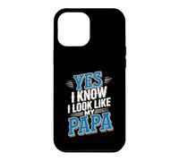 Custodia per iPhone 12 Pro Max Yes I Know I Look Like My Papa Simpatico papà sosia -