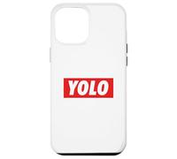 Custodia per iPhone 12 Pro Max YOLO. Meme Design si vive solo una volta