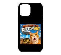 Custodia per iPhone 12 Pro Max You've Got To Be Kitten Me Funny Cat UFO Flying Saucer