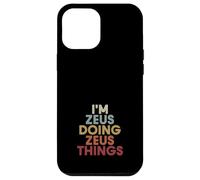 Custodia per iPhone 12 Pro Max Zeus Name Zeus Personalized Name First Given