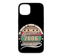 Custodia per iPhone 13 20 ° compleanno novembre 2006 Vintage 20 anni Legendary