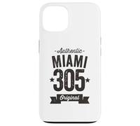 Custodia per iPhone 13 305 Miami Codice Area Distressed Authentic USA