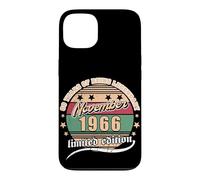Custodia per iPhone 13 60 ° compleanno novembre 1966 annata 60 anni Legendary