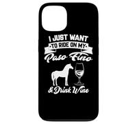 Custodia per iPhone 13 Abbigliamento da vino Paso Fino - Divertente disegno di cavalieri