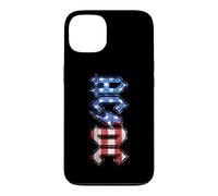 Custodia per iPhone 13 AC/DC Old Glory Bandiera Americana Logo