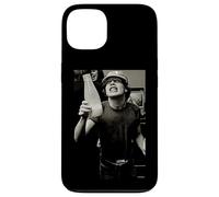 Custodia per iPhone 13 ACDC Angus Young Thunderstruck chitarrista di Dick Barnatt