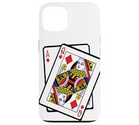 Custodia per iPhone 13 Ace & Queen of Diamonds 21st Birthday Twenty One Years Old