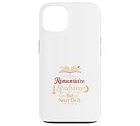 Custodia per iPhone 13 ADHD Dark Academia Identità Studio Umorismo Libro Amante Vibes