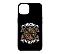 Custodia per iPhone 13 Airplane Pilot Live To Fly Aviation Compass Art