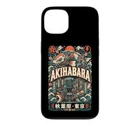 Custodia per iPhone 13 Akihabara Meccanico Koi Future District Tokyo Giappone Grafica