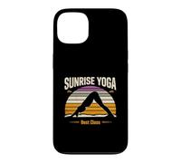 Custodia per iPhone 13 Alba Yoga Best Class Retro Mattina Allenamento
