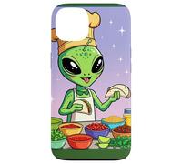 Custodia per iPhone 13 Alien Making Tacos martedì
