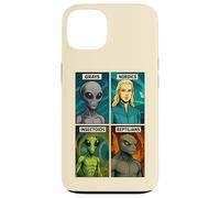 Custodia per iPhone 13 Alieno grigio, nordico, insettoide, rettiliano - 4 specie aliene