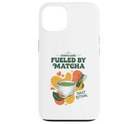 Custodia per iPhone 13 Alimentato dal tè rituale quotidiano Matcha Kyoto Cafe