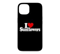 Custodia per iPhone 13 AMO I GIRASOLI A CUORE