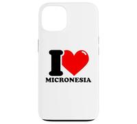 Custodia per iPhone 13 Amo la Micronesia
