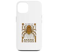 Custodia per iPhone 13 Anansi il ragno Storie Folklore di imbroglioni dell'Africa occidentale