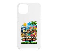Custodia per iPhone 13 Andato In Spiaggia Lasciato Il Gradebook Dietro Insegnante