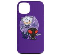 Custodia per iPhone 13 Aquaman Movie Chibi Black Manta and Ocean Master