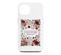 Custodia per iPhone 13 As for Me and My House, We Will Serve The LORD - Joshua 24