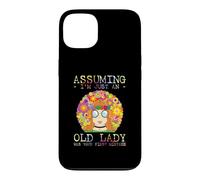 Custodia per iPhone 13 Assuming I'm Just An Old Lady Was Your First Mistake Hippie