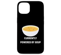 Custodia per iPhone 13 Attualmente alimentato da Soup Funny Cozy Comfort Food Design