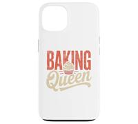 Custodia per iPhone 13 Baking Queen Crowned Chef Cute Baking Lover