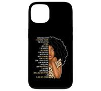 Custodia per iPhone 13 Bambini Black Pride Girls I Am Black Girl Magic Leopard Cheetah