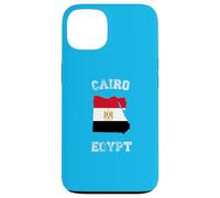 Custodia per iPhone 13 Bandiera dell'Egitto Distressed Cairo Pride