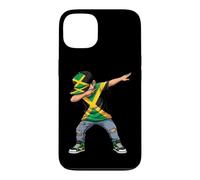 Custodia per iPhone 13 Bandiera giamaicana Dab Pose Caribbean Pride