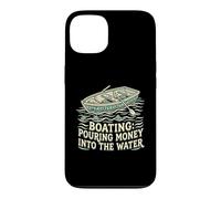 Custodia per iPhone 13 Barca versando soldi in acqua motoscafo capitano