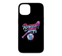 Custodia per iPhone 13 Baseball Respect The Drip Ice Cream Men Women Kids