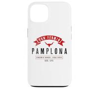 Custodia per iPhone 13 Basque: Pamplona Shirt/San Fermin