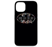 Custodia per iPhone 13 Batman 80 Years Long Live the Bat Shield Logo