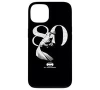 Custodia per iPhone 13 Batman 80 Years Wall