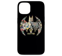 Custodia per iPhone 13 Batman 80th Anniversary Shield Logo