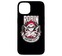 Custodia per iPhone 13 Batman Robin Gotham City