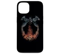 Custodia per iPhone 13 Batman Smoke & Fire