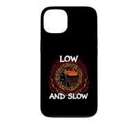 Custodia per iPhone 13 BBQ Pitmaster Low And Slow Offset Smoker Grilling