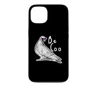 Custodia per iPhone 13 Be Coo Pigeon, uccelli, retrò, occhiali da sole, natura, divertimento, estate